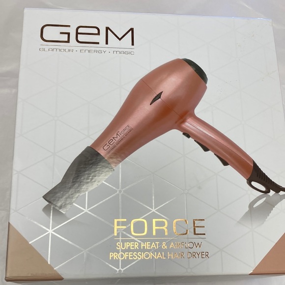 GEM Hair Gem Force Intense Ionic Ceramic Science Super Heat And Air